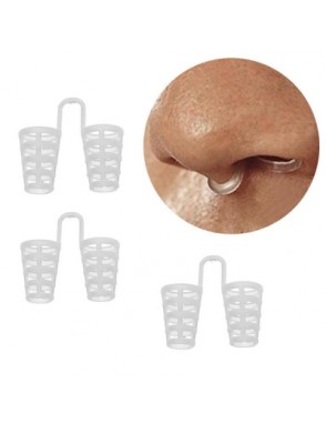 Transparent Anti-snoring Device Snore Apnea Nose Clip 4pcs