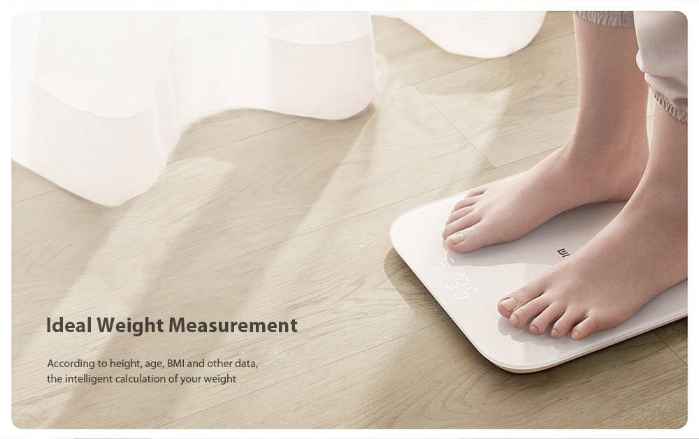Xiaomi Mi Scale 2 Smart Control Bluetooth 5.0 Body Weighing - White
