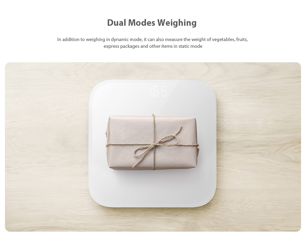 Xiaomi Mi Scale 2 Smart Control Bluetooth 5.0 Body Weighing - White