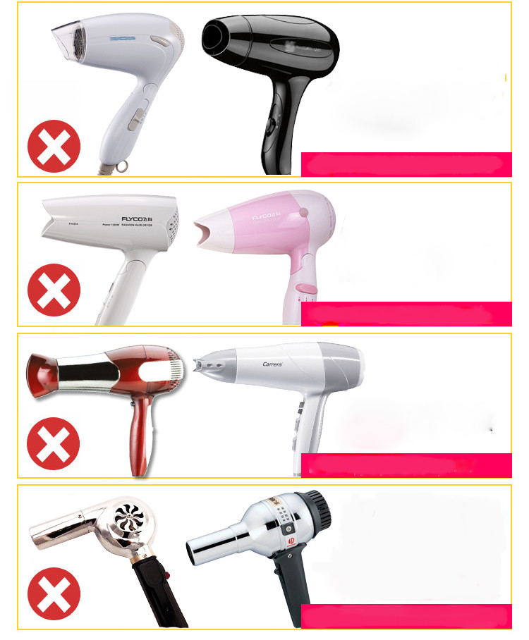 Hair Dryer Diffuser Wind Spin Curl Hair Salon Styling Tools Hair Roller Curler Make Hair Curly difusor purple